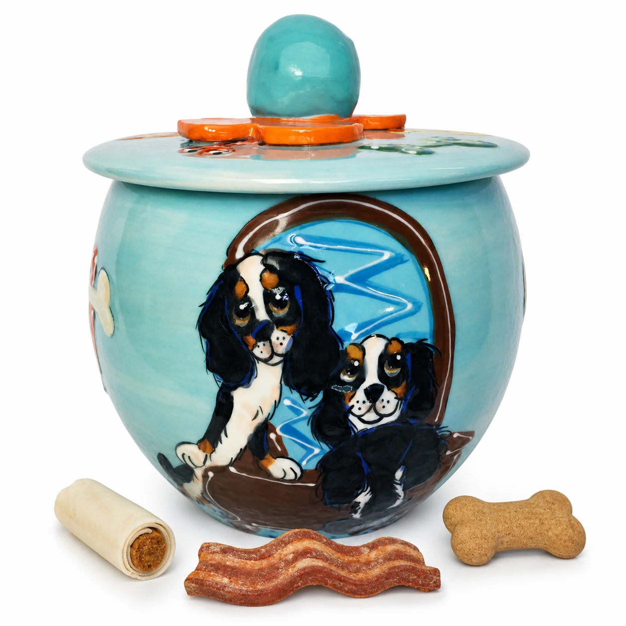Mirror King Charles Spaniel