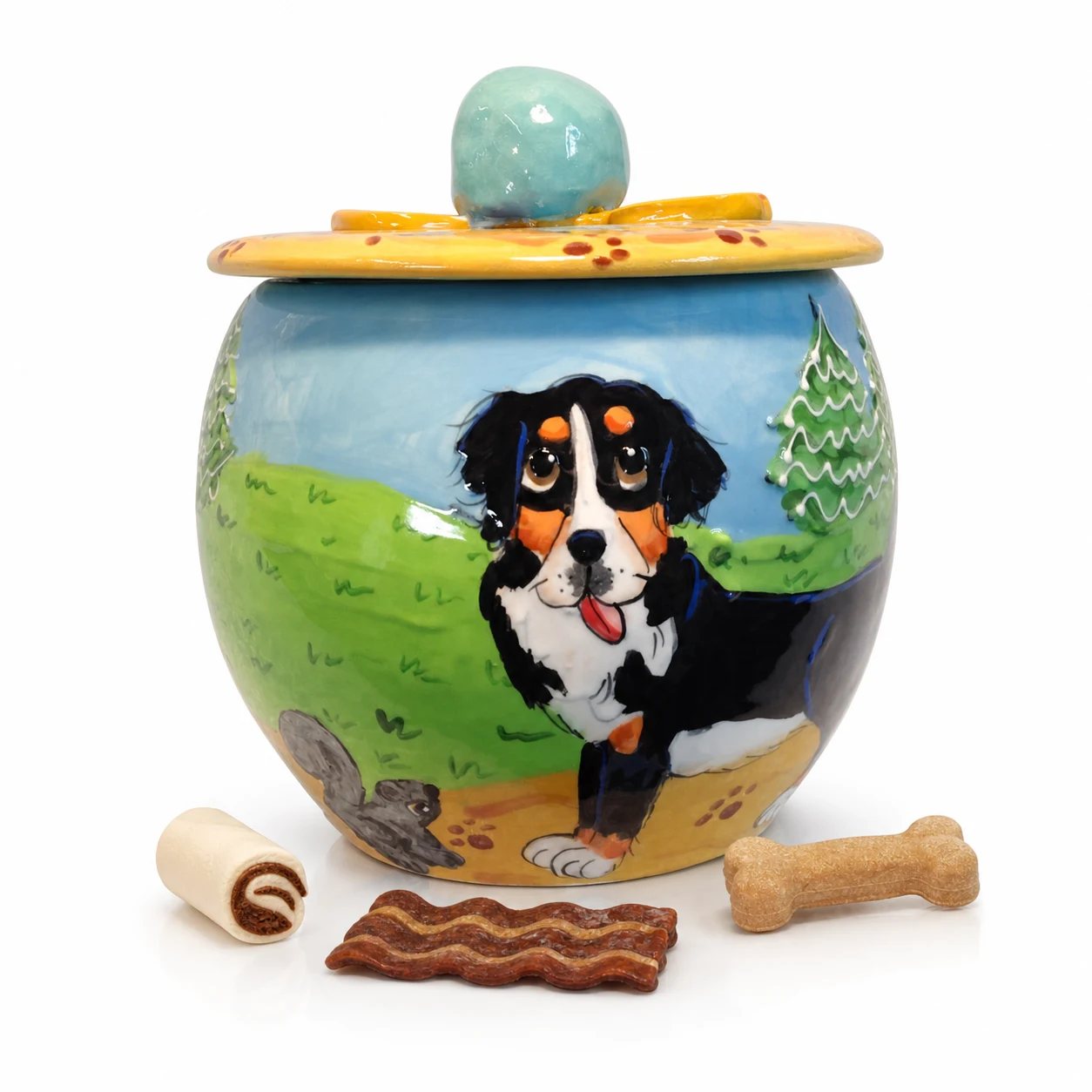 Bernese Mountain Dog Mountain Trail