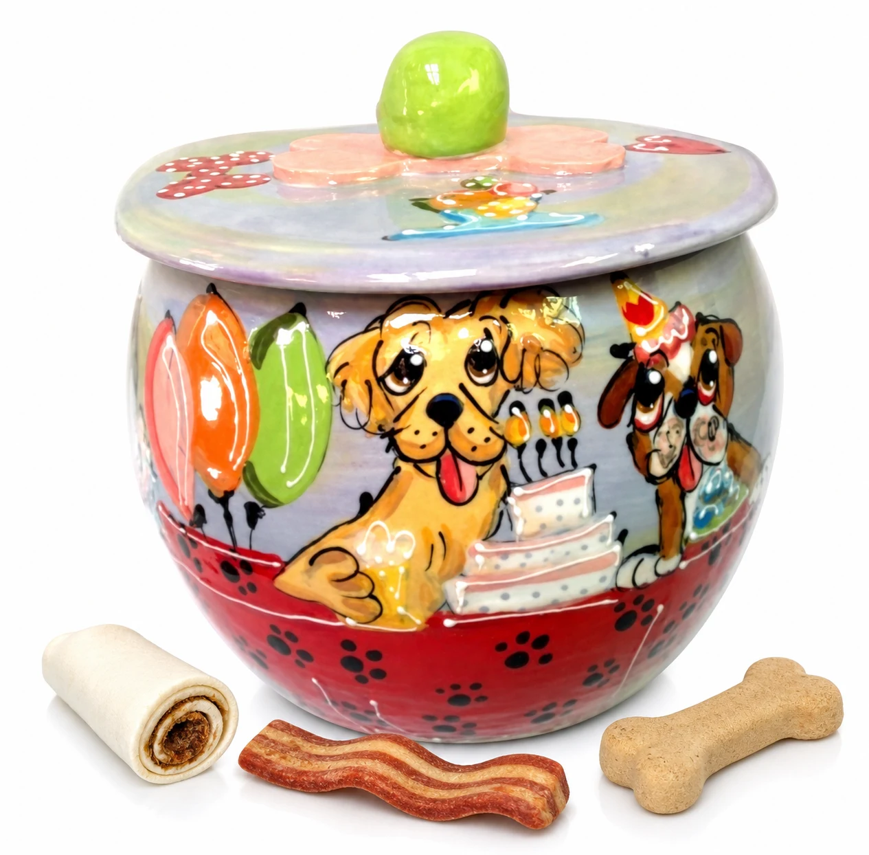 Bulldog Golden Retriever Birthday Party