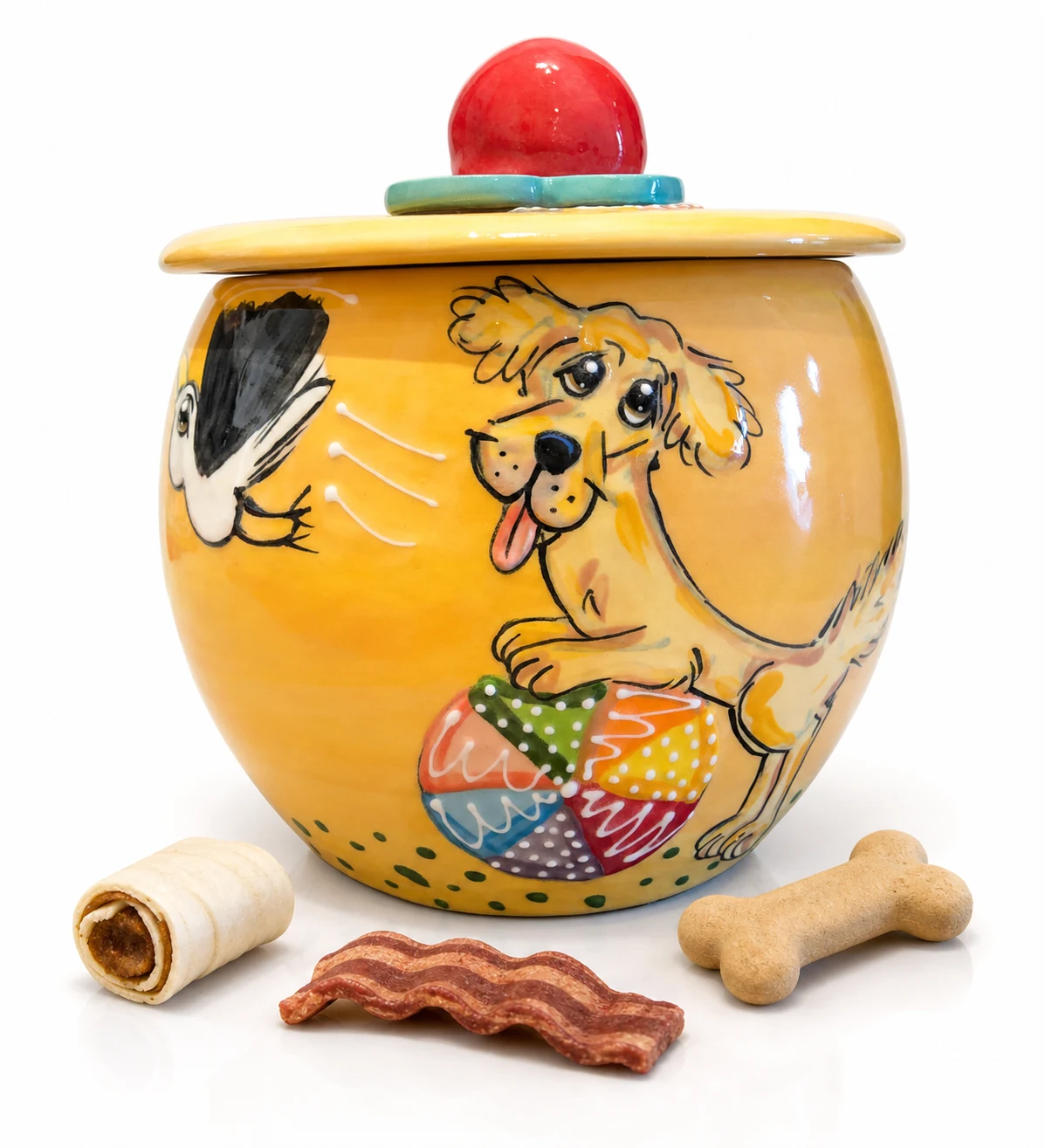 Golden Retriever Bones and Balls
