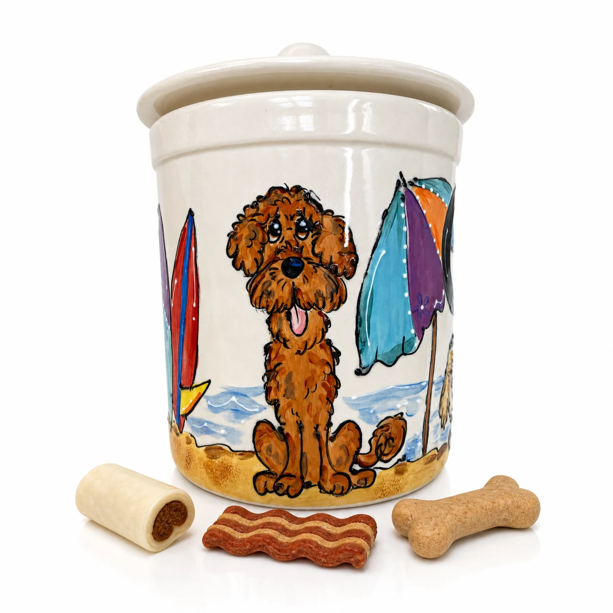 Golden Doodle Beach